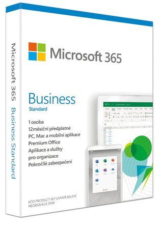 Microsoft 365 Business Standard P6 Mac/Win, 1 rok, SK, KLQ-00476