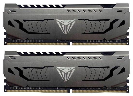 PATRIOT Viper Steel 64GB DDR4 3200MHz / DIMM / CL16 / 1,35V / Heat Shield / KIT 2x 32GB - PVS464G320C6K