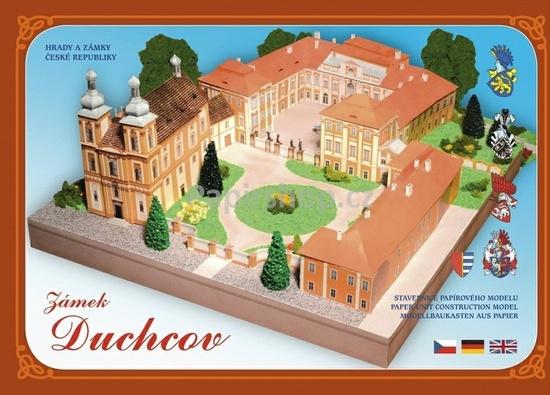 Zadražil Ivan Zámek Duchcov Stavebnice papírového modelu