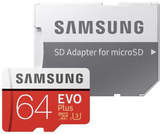 Samsung EVO Plus microSDXC 64GB MB-MC64HA/EU