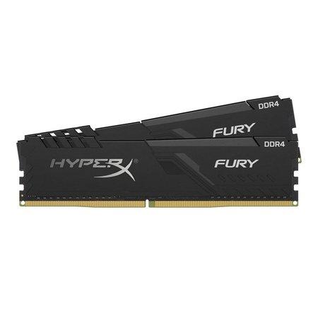 Kingston DDR4 32GB (Kit 2x16GB) HyperX FURY DIMM 2666MHz CL16 černá - HX426C16FB4K2/32