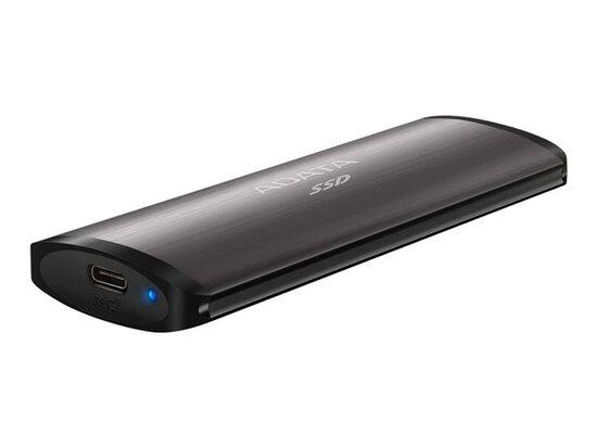 ADATA external SSD SE760 256GB black, ASE760-256GU32G2-CBK