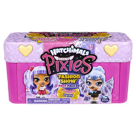 HATCHIMALS MINI PIXIES PANENKY 4ks V KUFŘÍKU