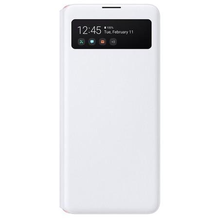 Pouzdro na mobil flipové Samsung S-View Galaxy A51 - bílé