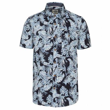 Trespass Pánská košile Torcross, navy, slub, XL - MATOSBTR0029-NSB-XL