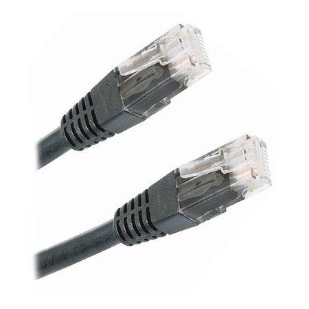 XtendLan Patch kabel Cat 5e UTP 0,25m - černý - PK_5UTP0025black