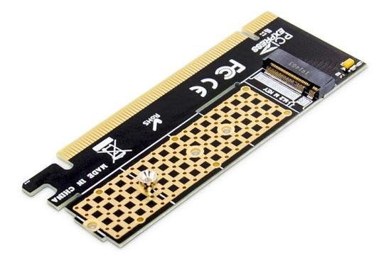 Digitus M.2 NVMe SSD PCI Express 3.0 (x16) Add-On Card, DS-33171