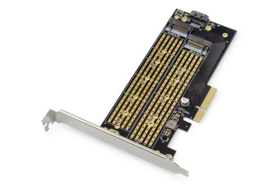 Digitus M.2 NGFF / NMVe SSD PCI Express 3.0 (x4) Add-On Card, DS-33172