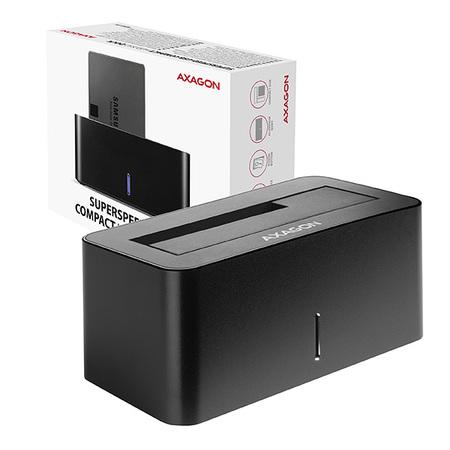 AXAGON ADSA-SN, USB 3.2 Gen1 - SATA 6G, 2.5"/3.5" HDD/SSD dokovací stanice, ADSA-SN