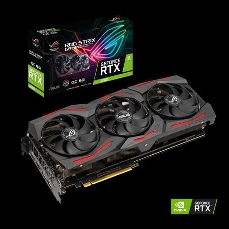 ASUS VGA NVIDIA ROG-STRIX-RTX2060-O6G-EVO-GAMING, RTX 2060, 6GB GDDR6, 2xHDMI, 2xDP - 90YV0D20-M0NA00