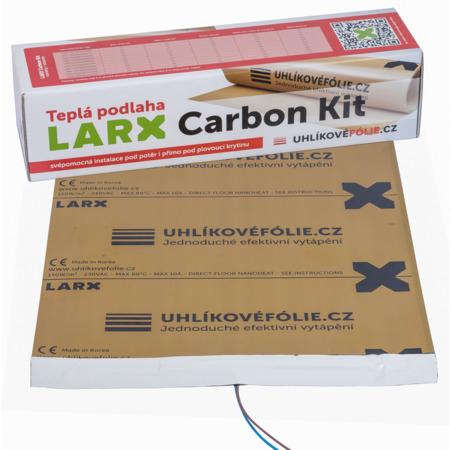 LARX Carbon Kit 180 W, topná fólie pro svépomocnou instalaci, délka 2,4 m, šířka 0,5 m