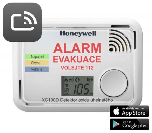 Honeywell XC100D-CSSK-A, Smart detektor a hlásič oxidu uhelnatého, ScanApp - XC100D-CSSK-A