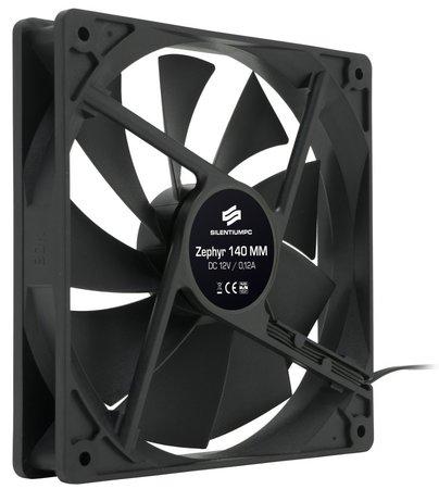 SilentiumPC přídavný ventilátor Zephyr 140/ 140mm fan/ ultratichý 8,9 dBA - SPC018