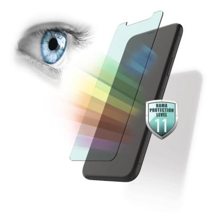 Hama Anti-Bluelight, sklo na displej pro Samsung Galaxy A30s/A50, s filtrací modrého světla z disple