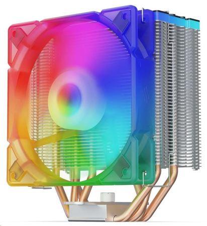 SilentiumPC chladič CPU Fera 3 EVO ARGB / ultratichý/ 120mm fan/ 4 heatpipes/ RGB/ PWM/ pro Intel i AMD - SPC281