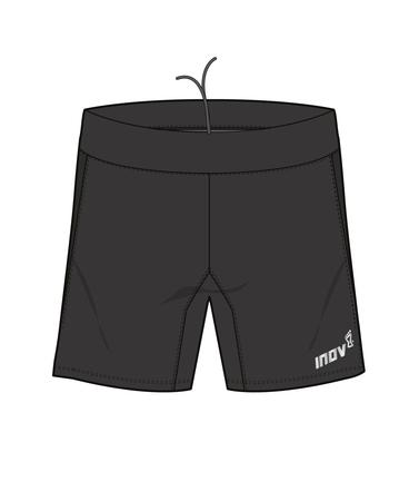 Inov-8 RACE ELITE 6" SHORT M black S černá