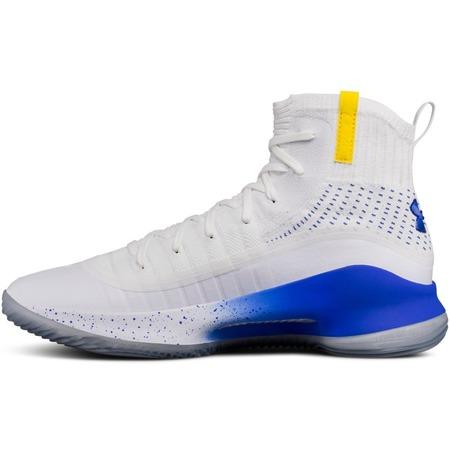 Under Armour Curry 4, 16, WHITE, /, TEAM, ROYAL, /, TEAM, ROYAL - 1298306-100-16