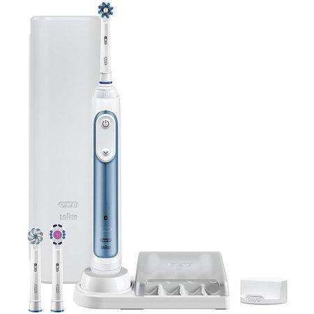 Oral-B Smart 6 6000N chytrý zubní kartáček hlavice Cross Action modrý