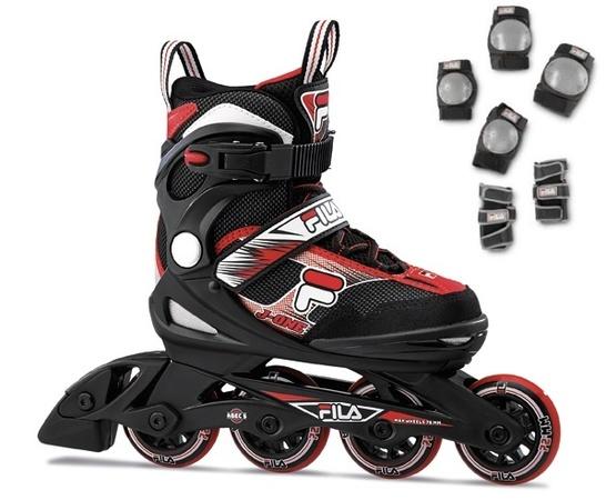 Dětské kolečkové brusle Fila J-One Boy Combo 2-Set, S, 28-32, 4x, 70