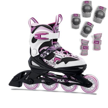 Dětské kolečkové brusle Fila J-One Girl Combo 2-Set, S, 28-32, 4x, 70