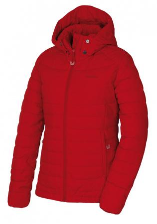 Dámská péřová bunda Donnie L červená XL - AHD-0032-005