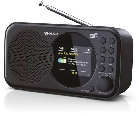 SHARP DR-P320(BK) FM/DAB radiopríjmač