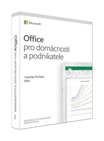 Microsoft Office Home and Business 2019 ENG (pro podnikatele), T5D-03308