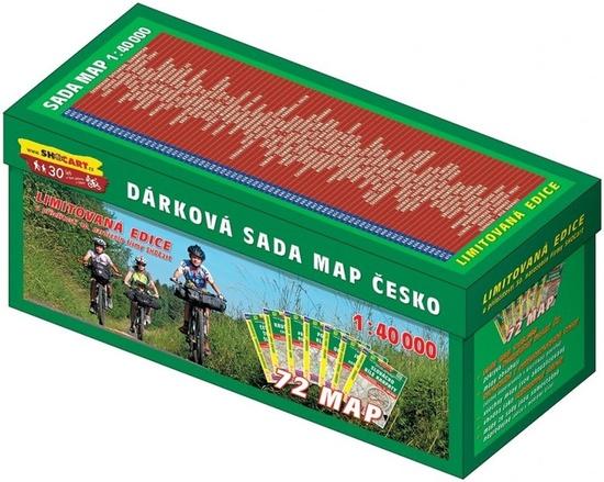 Dárková sada map Česko 1:40 000