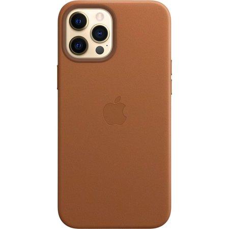 Apple iPhone 12 Pro Max Leather Case with MagSafe - Saddle Brown - MHKL3ZM/A