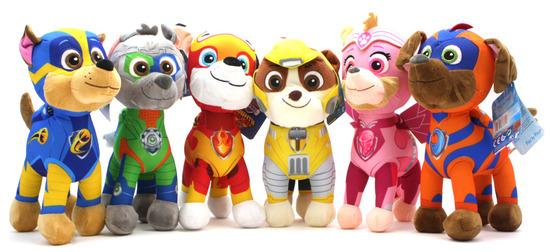 Plyšové postavičky Tlapková patrola Super hrdinové 27 cm - 760017661