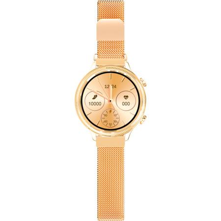 Chytré hodinky Aligator Lady Watch zlaté