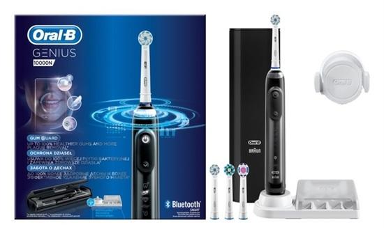 Oral-B Genius 10000N Black+refill holder - 878828