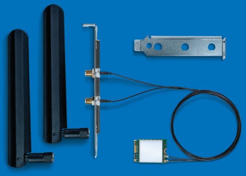 Intel Dual Band Wi-Fi/Bluetooth adaptér AC 8265, 2230, 2x2 AC + BT, Desktop Kit, 8265.NGWMG.DTX1