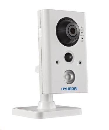 HYUNDAI IP kamera 2Mpix, H.264, 25 sn/s, obj. 2,8mm (110°), PoE,audio,DI/DO, IR 10m, IR-cut,Wi-Fi,WDR 120dB, mSD, analyt, HYU-420