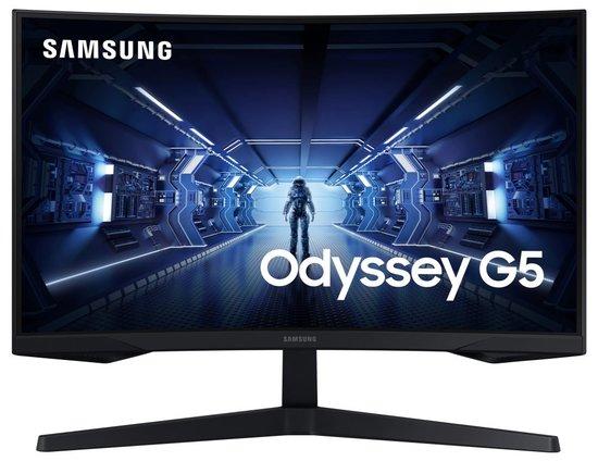 27" Samsung Odyssey G5, QHD, Prohnutý, 144Hz, LC27G55TQWUXEN