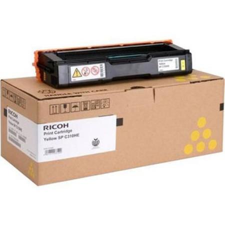407635 Toner pro Aficio SP C320DN tiskárny, RICOH žlutá, 6 600 stránek, 407635
