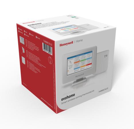Honeywell Home EvoTouch-WiFi THR99C3110 Kotel, řídící jednotka s napájením + BDR91 - THR99C3110