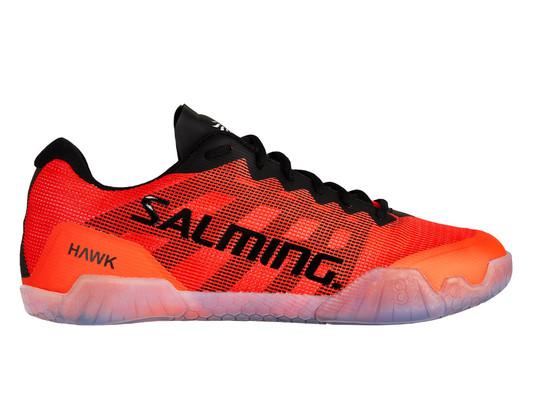 SALMING Hawk Men Shoe Black/Lava Red, 11,5 UK - 47 1/3 EUR - 30,5 cm - 18FW_HM0105-115