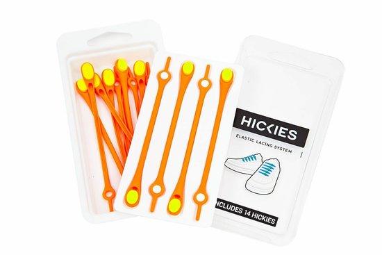 Hickies Elastické tkaničky - oranžová/žlutá - 2017, orange / yellow, Univerzální