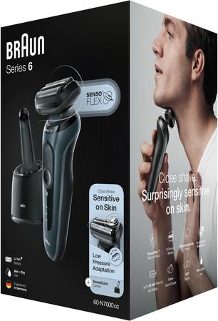 BRAUN SERIES 6 7650CC BLACK HOL.STROJEK
