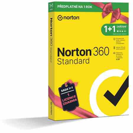 SPECIAL - NORTON 360 STANDARD 10GB + VPN 1+1 uživatel pro 1 zařízení na 1rok BOX, 21414993