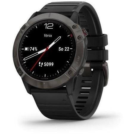 Garmin Fenix 6 Pro Sapphire šedé/černý řemínek - 010-02158-92