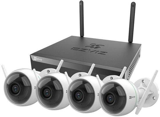 EZVIZ Wireless Security Kit - NVR inkl. 1TB HDD + 4xC3N-Kamera
