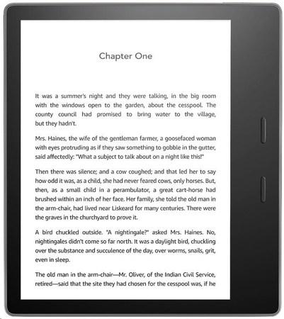 Amazon Kindle Oasis 7" 32GB, WiFi (300 ppi) - BLACK,
