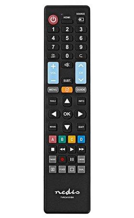 NEDIS předprogramovaný dálkový ovladač 5v1/ pro TV Samsung, LG, Sony, Philips, Panasonic