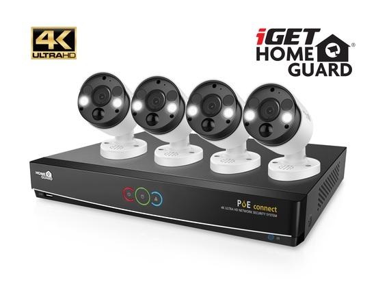 Kamerový systém iGET HOMEGUARD HGNVK84904 - bílá, 75020547