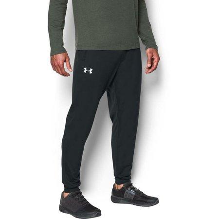 Under Armour Pánské tepláky Sportstyle Jogger black/white M, Černá / bílá - 1290261-001-M