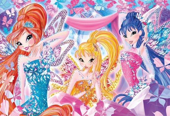 CLEMENTONI Puzzle Winx MAXI 104 dílků
