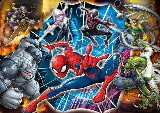 CLEMENTONI Puzzle Spiderman: Připraveni k boji MAXI 104 dílků