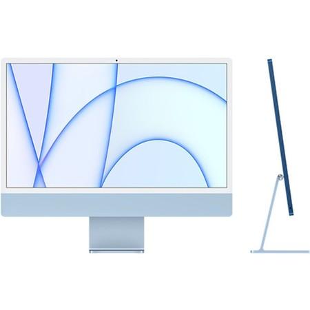 Počítač All in One Apple iMac 24" M1 8x GPU, 8GB, 512GB, CZ - Blue, POSPAPIM24030